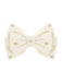 Retro All-Match Solid Geometric Texture Bow Hairpin